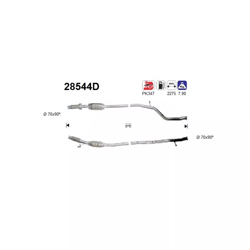 Catalyseur AS 28544D