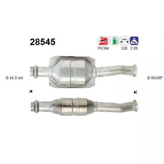 Catalyseur AS 28545