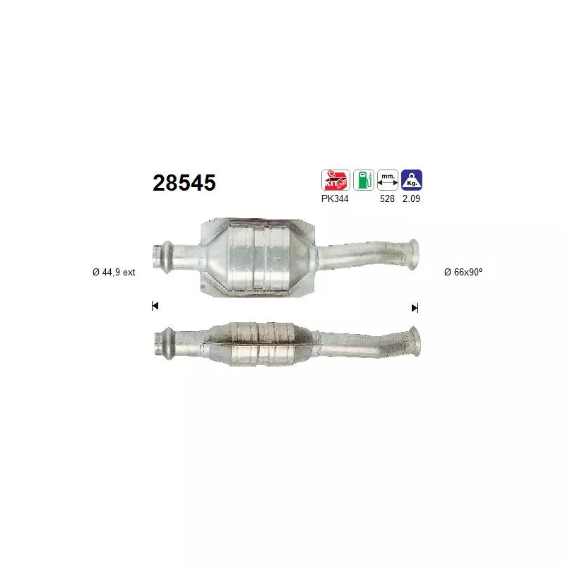 Catalyseur AS 28545