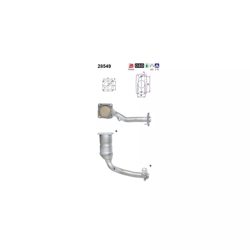 Catalyseur AS 28549