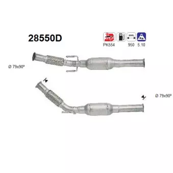 Catalyseur AS 28550D
