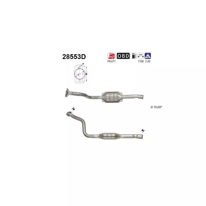 Catalyseur AS 28553D
