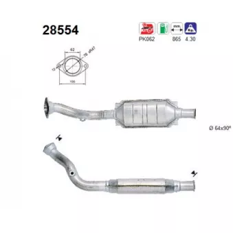 Catalyseur AS 28554