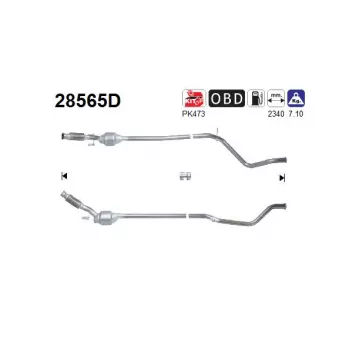 Catalyseur AS 28565D