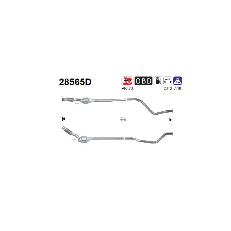 Catalyseur AS 28565D