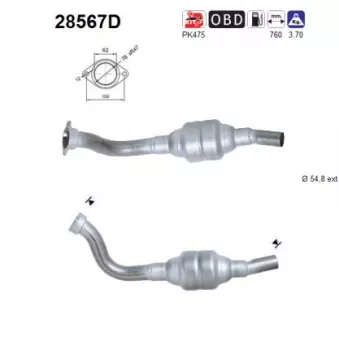 Catalyseur AS 28567D