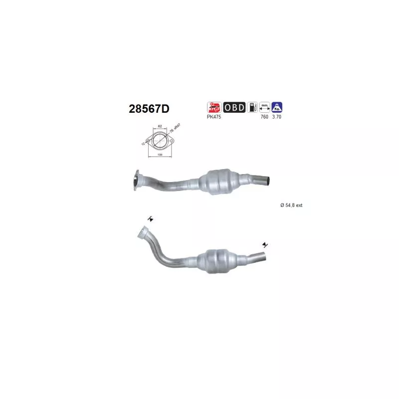 Catalyseur AS 28567D