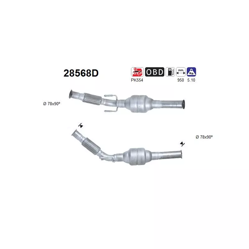 Catalyseur AS 28568D