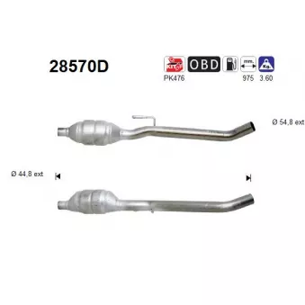 Catalyseur AS 28570D