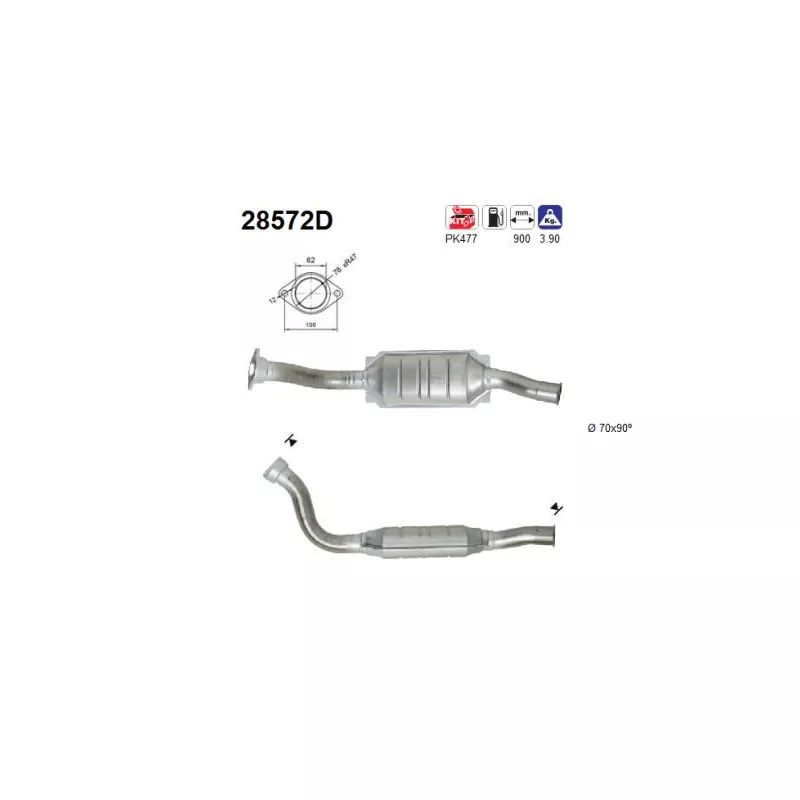 Catalyseur AS 28572D