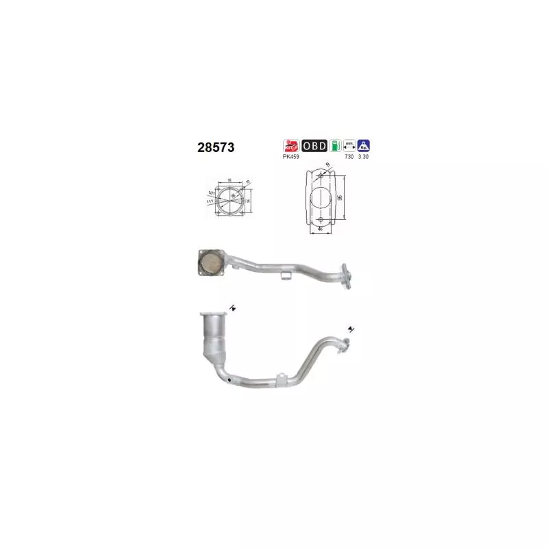 Catalyseur AS 28573