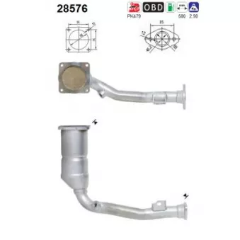 Catalyseur AS 28576