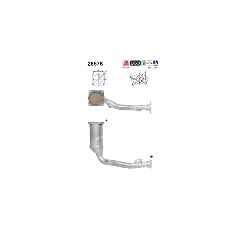 Catalyseur AS 28576
