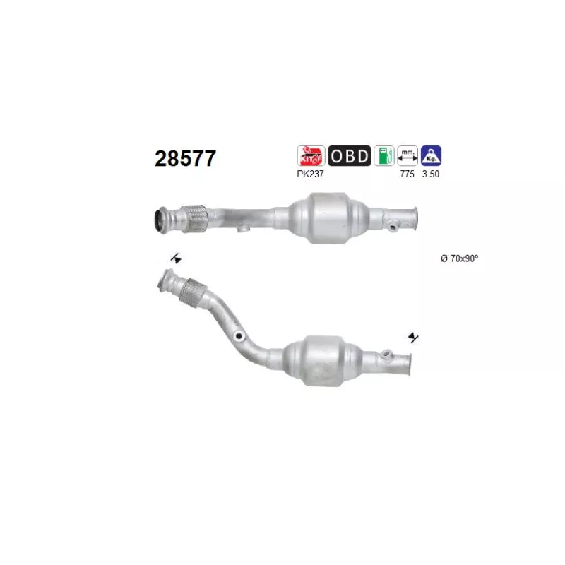 Catalyseur AS 28577