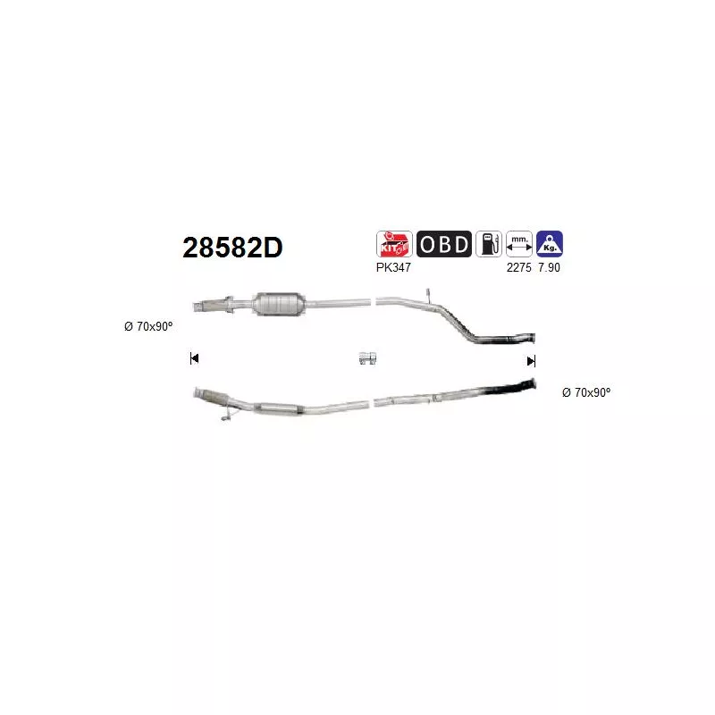 Catalyseur AS 28582D