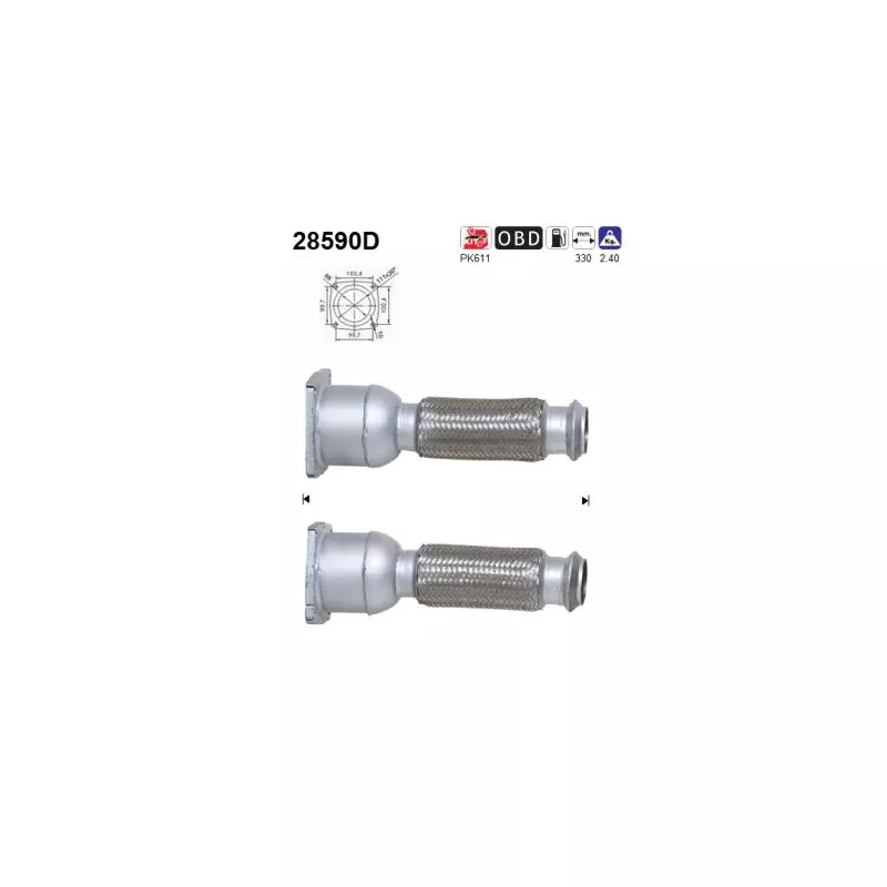 Catalyseur AS 28590D