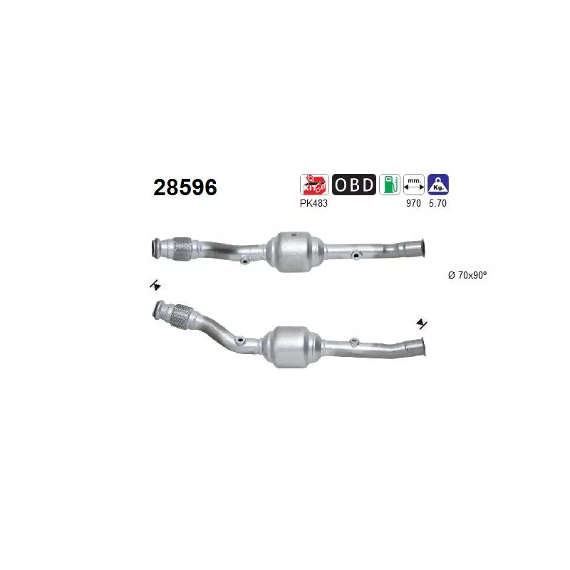 Catalyseur AS 28596
