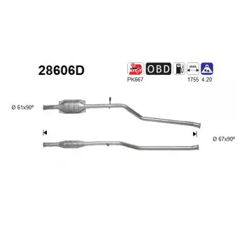 Catalyseur AS 28606D