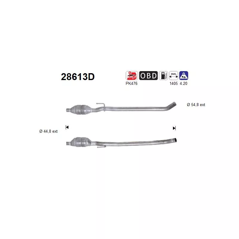 Catalyseur AS 28613D