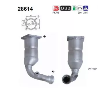 Catalyseur AS 28614
