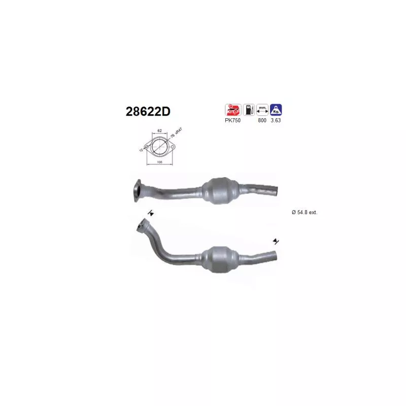 Catalyseur AS 28622D