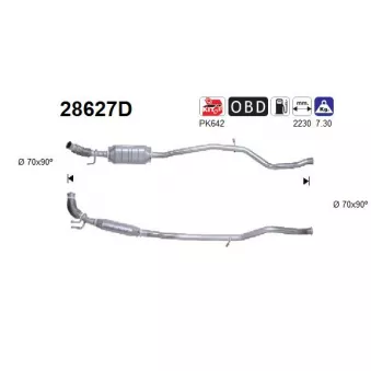 Catalyseur AS 28627D