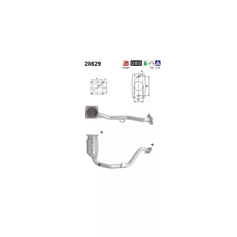 Catalyseur AS 28629