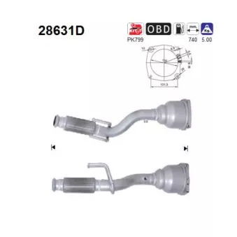 Catalyseur AS 28631D