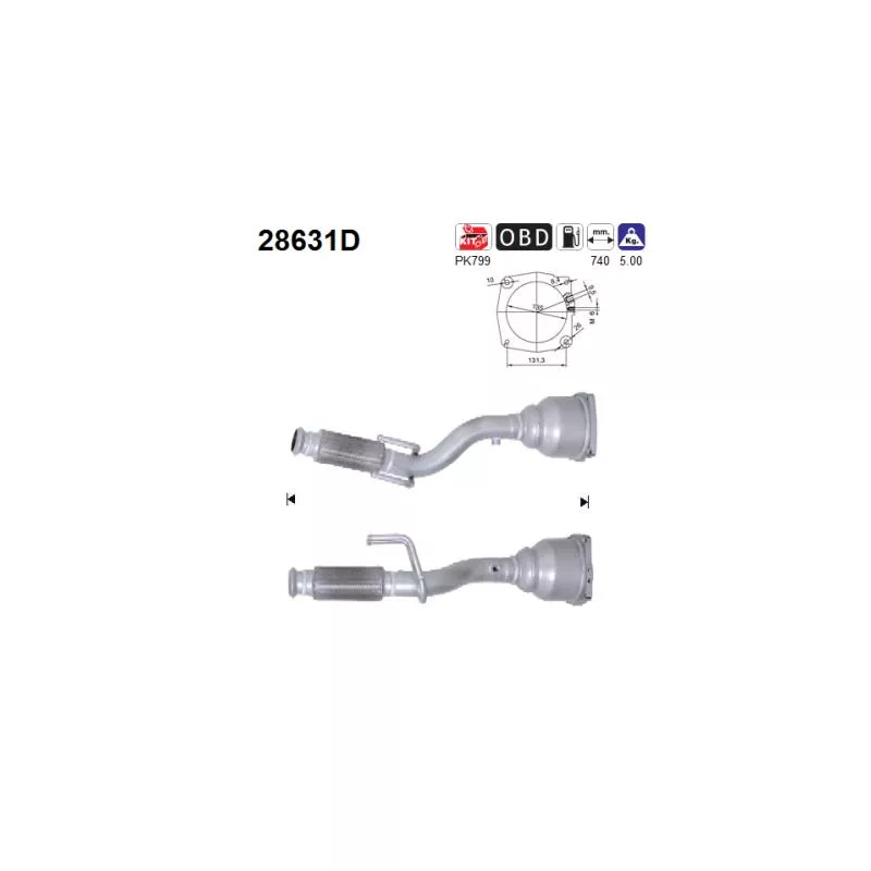 Catalyseur AS 28631D