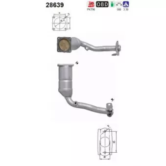 Catalyseur AS 28639