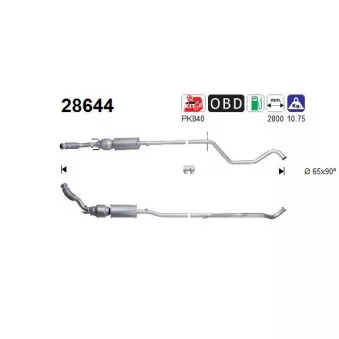 Catalyseur AS 28644