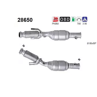 Catalyseur AS 28650