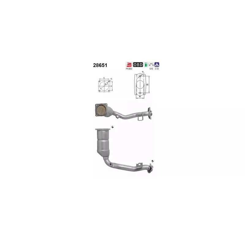Catalyseur AS 28651