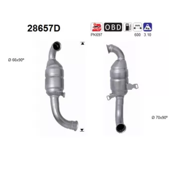 Catalyseur AS 28657D