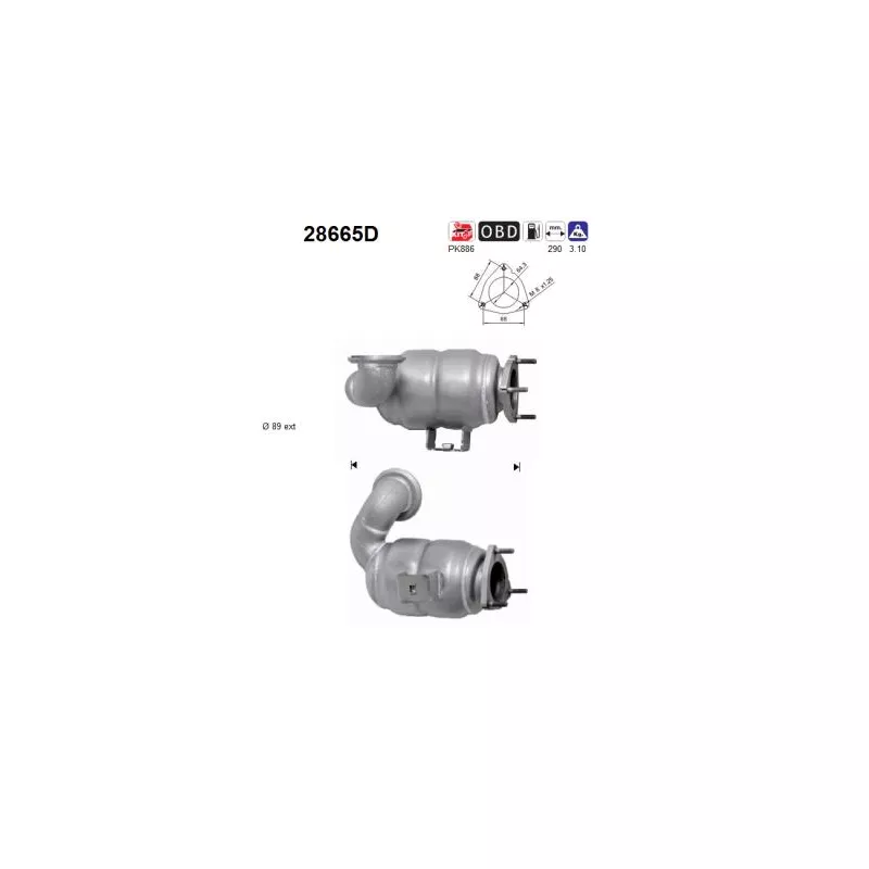 Catalyseur AS 28665D