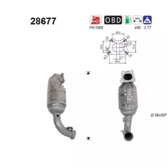 Catalyseur AS 28677