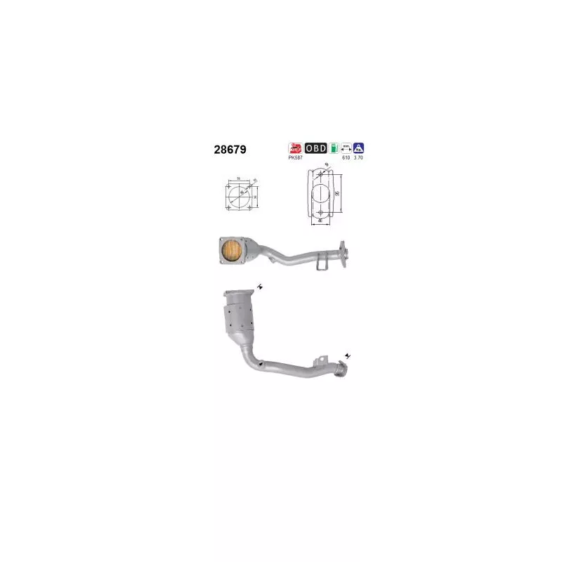 Catalyseur AS 28679