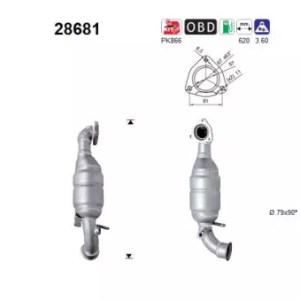 Catalyseur AS 28681