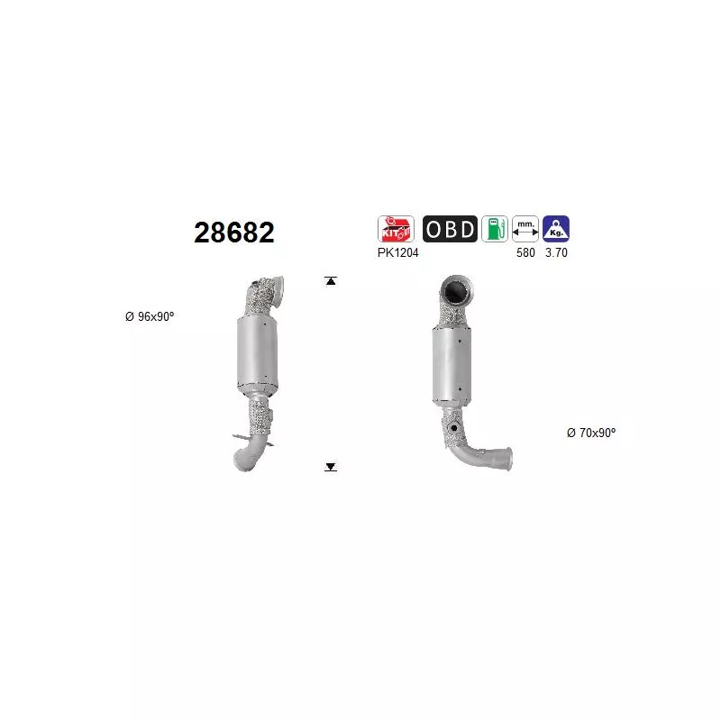 Catalyseur AS 28682