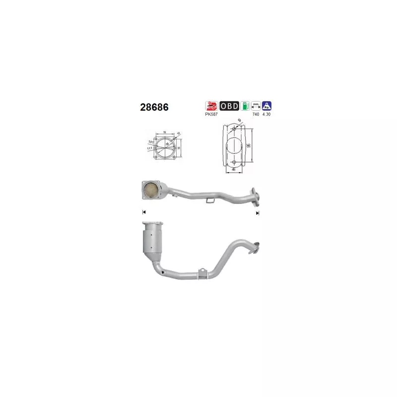 Catalyseur AS 28686