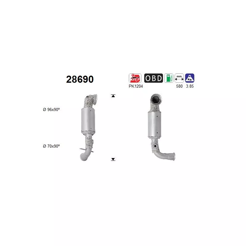 Catalyseur AS 28690