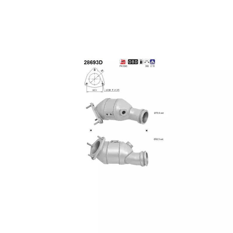 Catalyseur AS 28693D