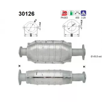 Catalyseur AS 30126