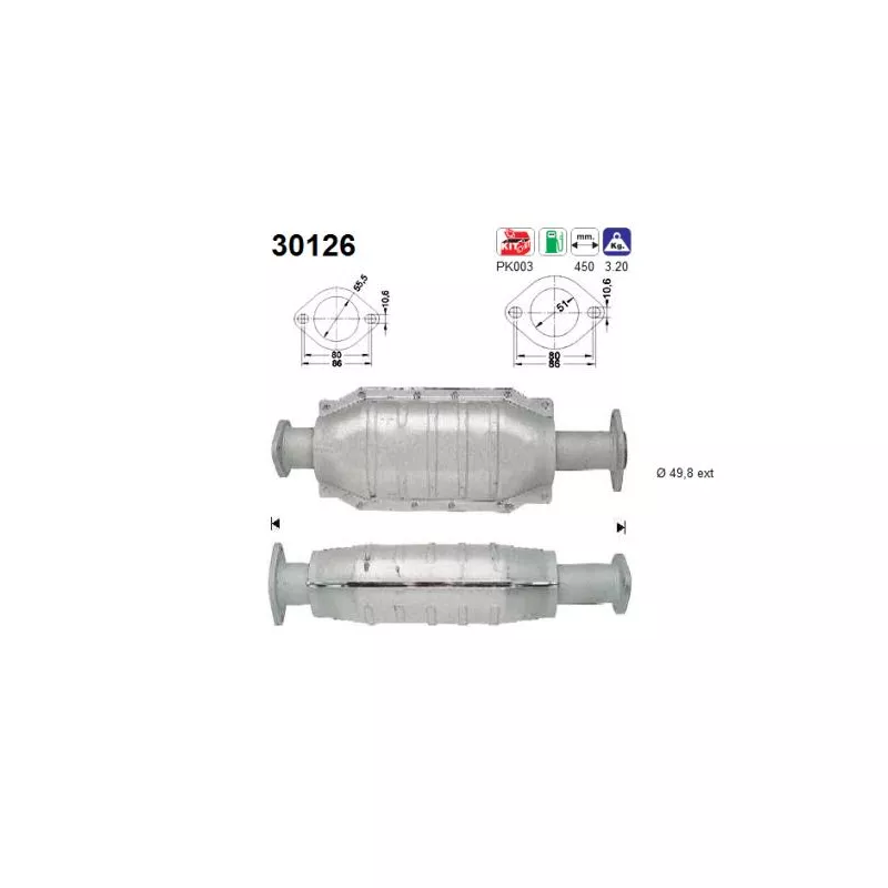 Catalyseur AS 30126
