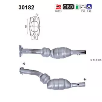 Catalyseur AS 30182