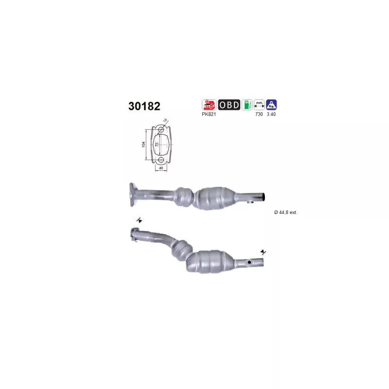 Catalyseur AS 30182
