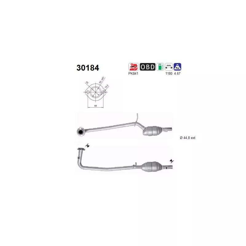 Catalyseur AS 30184