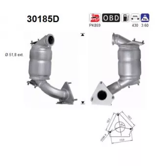 Catalyseur AS 30185D