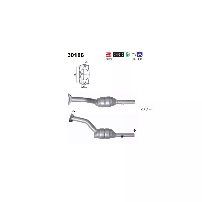 Catalyseur AS 30186