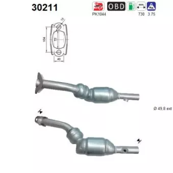 Catalyseur AS 30211